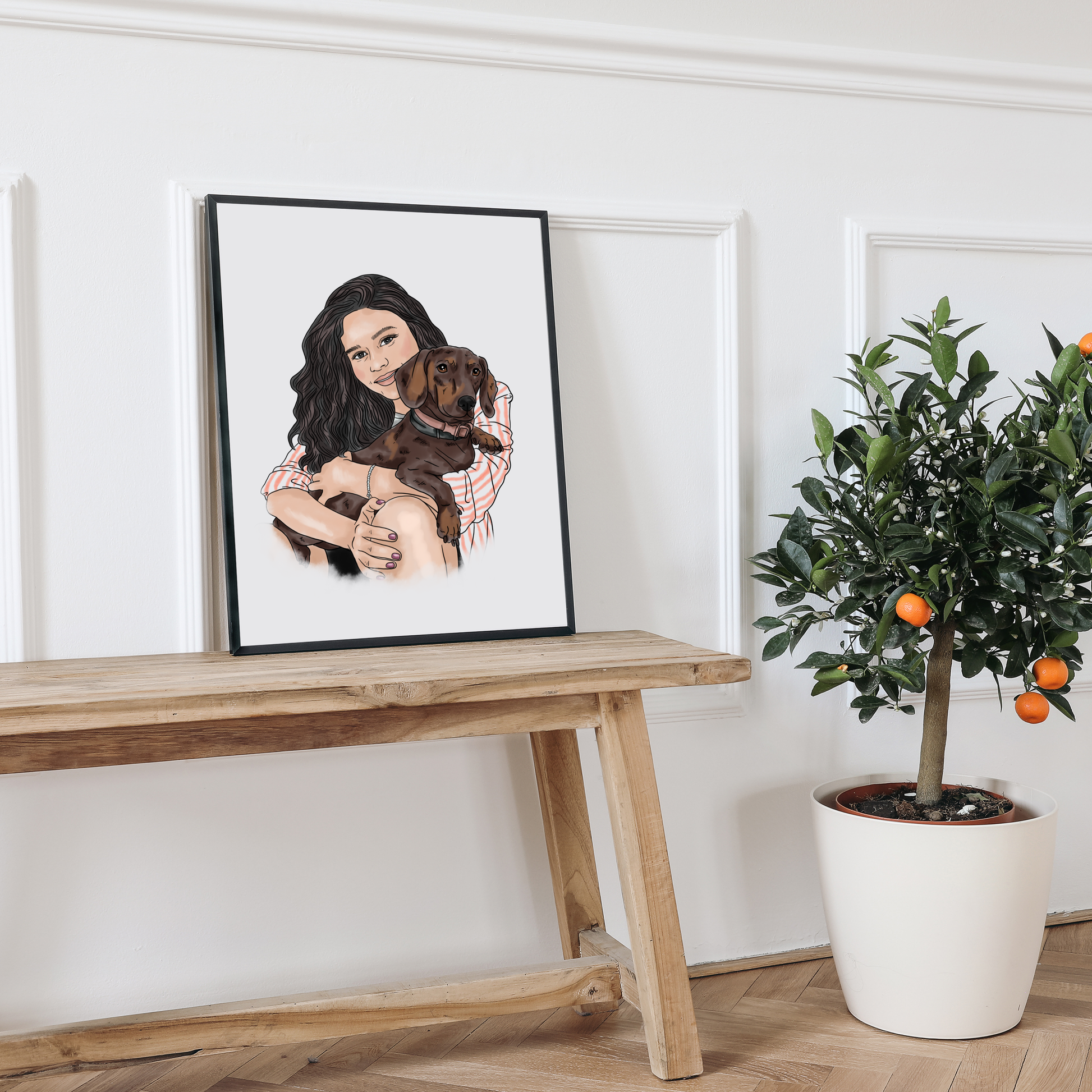 Kunstwerk – ein tolles Geschenk für Hundebesitzer